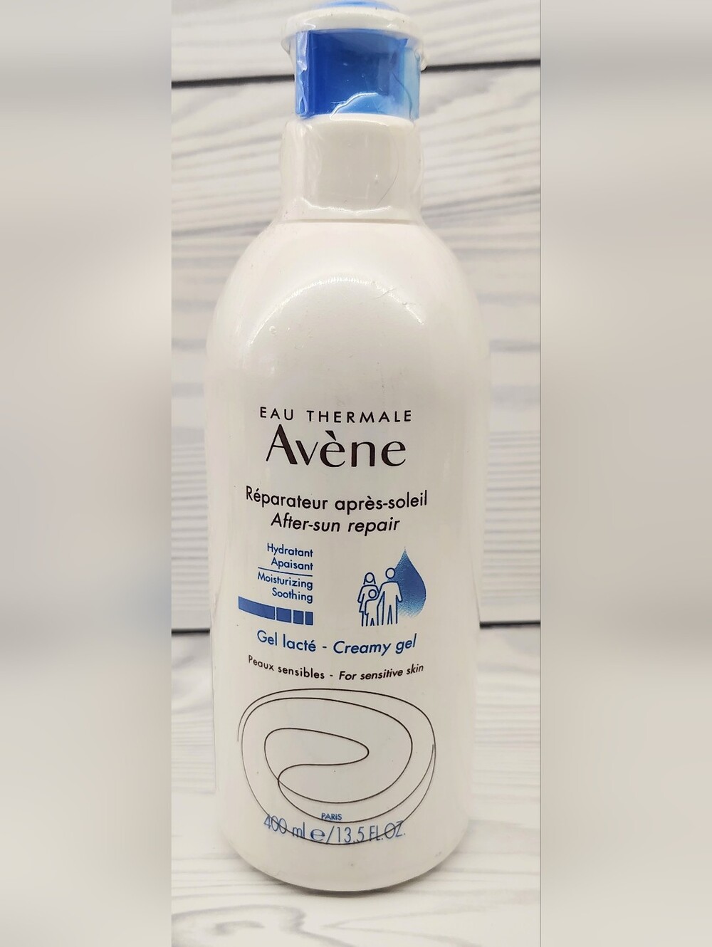 Avene After-Sun Repair Creamy Gel – White with Blue Accents